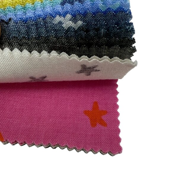 Fabric Squares 5" Starry Pack Cotton Quilting Sewing Craft Swatches - Picture 3 of 10